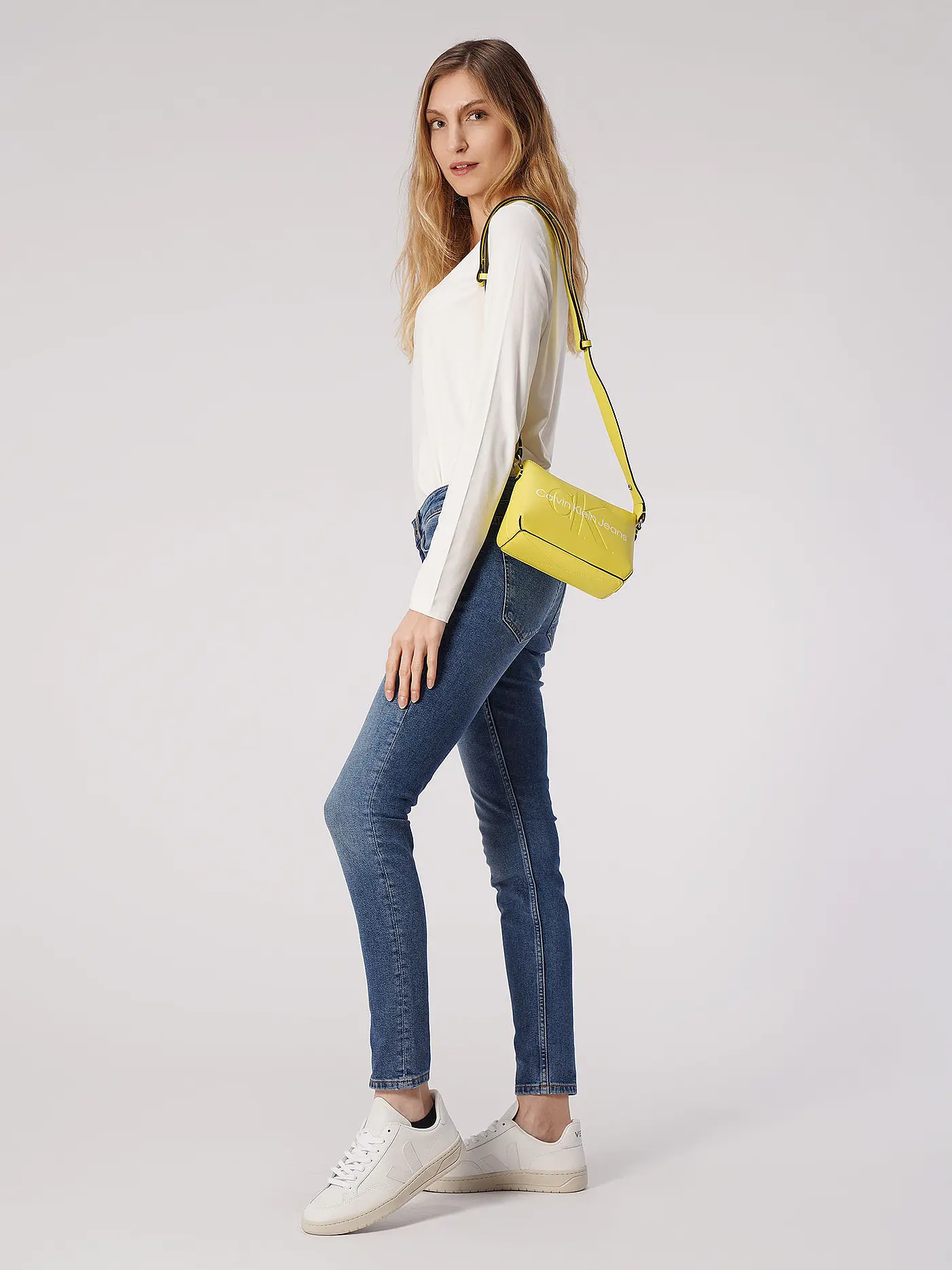 CALVIN KLEIN JEANS | Tasche - Mini Bag CAMERA POUCH21 | gelb